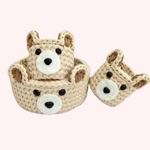 سبدقلاب بافی تریکو کد 50 مجموعه 3 عددی