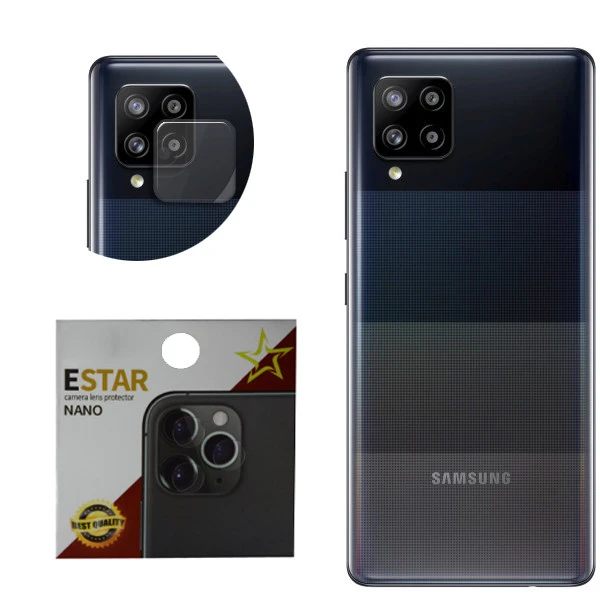 محافظ لنز دوربین ای استار کد ep004 مناسب برای گوشی موبایل سامسونگ Galaxy A42