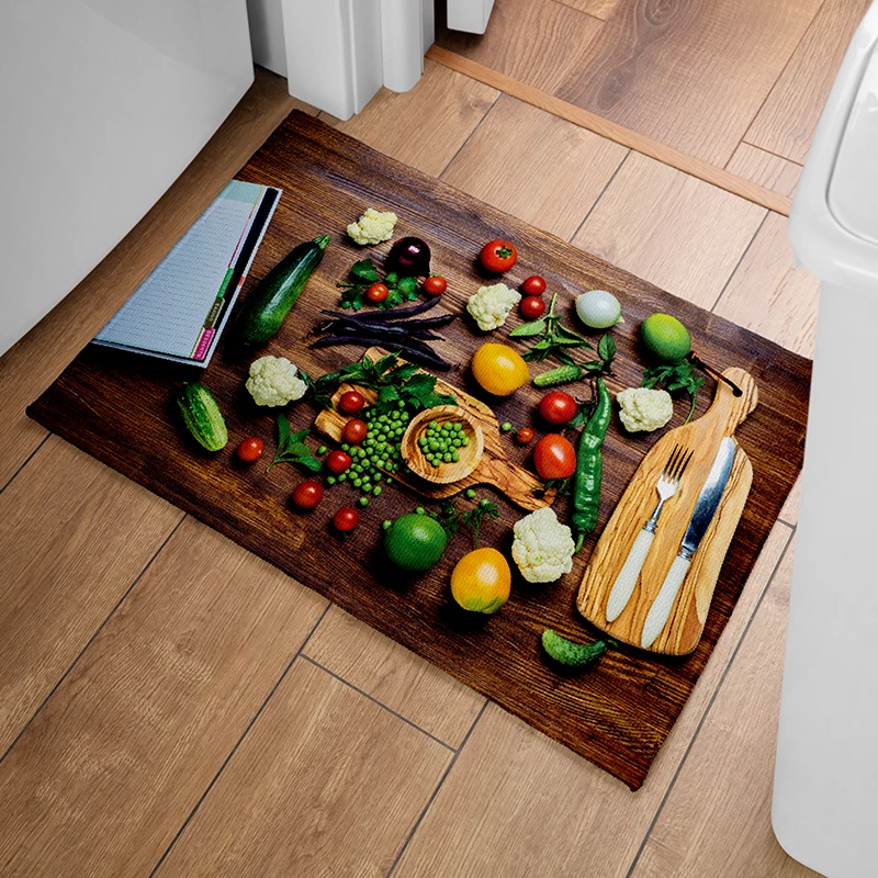 پادری  مدل  مخمل  طرح  آشپزخونه کد PD015  سایز  50x80 سانتی متر