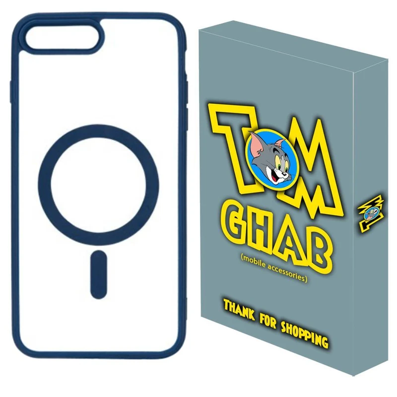 کاور قاب تام مدل مگ سیف رنگی مناسب برای گوشی موبایل اپل iPhone 8 Plus