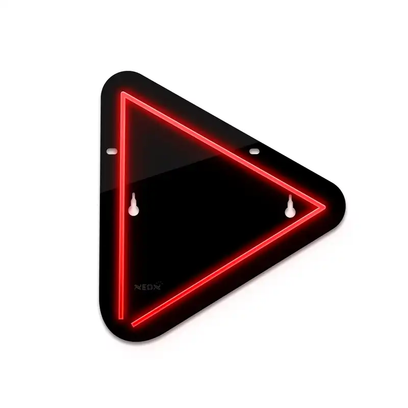 چراغ دیواری نئون دیزاین طرح Play-BL_RD