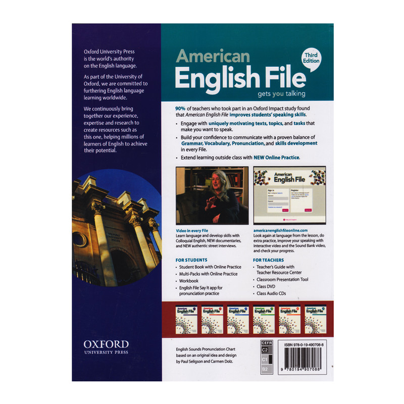 کتاب American English File 5 Third Edition اثر جمعی از نویسندگان انتشارات الوندپویان کتاب American English File 5 Third Edition اثر جمعی از نویسندگان انتشارات الوندپویان