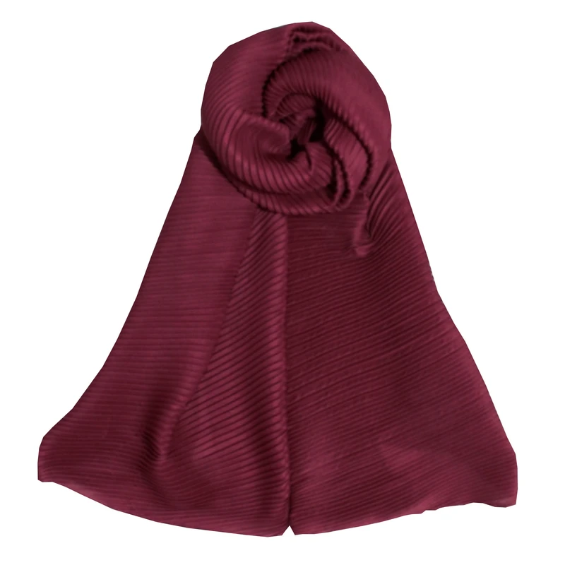 شال زنانه مدل نخی پلیسه ساده شایلی کد 9503
