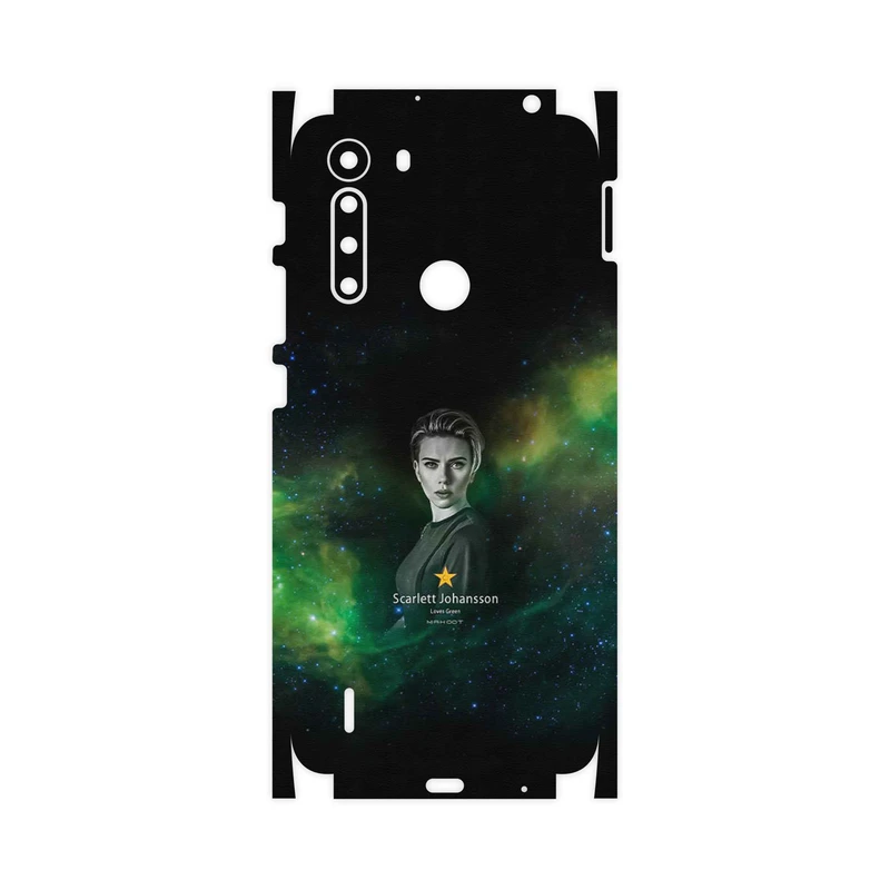 برچسب پوششی ماهوت مدل Scarlett Johansson-FullSkin مناسب برای گوشی موبایل موتورولا One Fusion