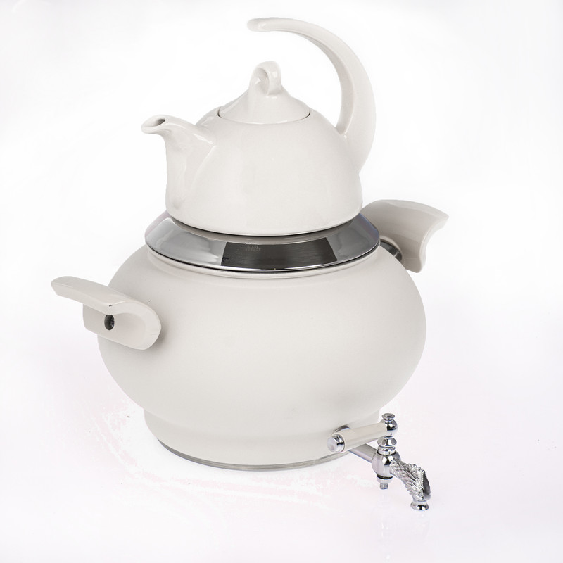 سماور گازی رضایی کد L-904 ظرفیت 5 لیتر سماور گازی رضایی کد L-904 ظرفیت 5 لیتر