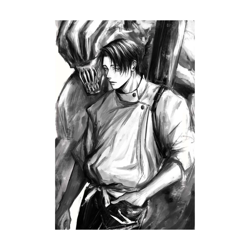 استیکر لپ تاپ و موبایل مدل انیمه طرح جوجوتسو کایسن یوتا اوکوتسو Jujutsu Kaisen Yuta Okkotsu کد 2293