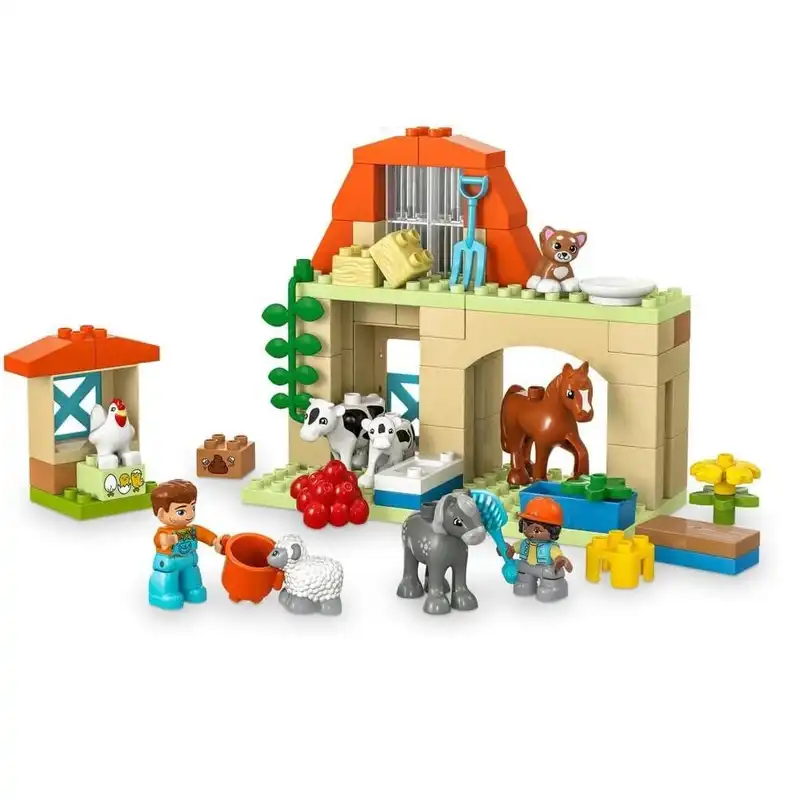 لگو 74 تکه سری Duplo مدل Caring for Animals at the Farm کد 10416