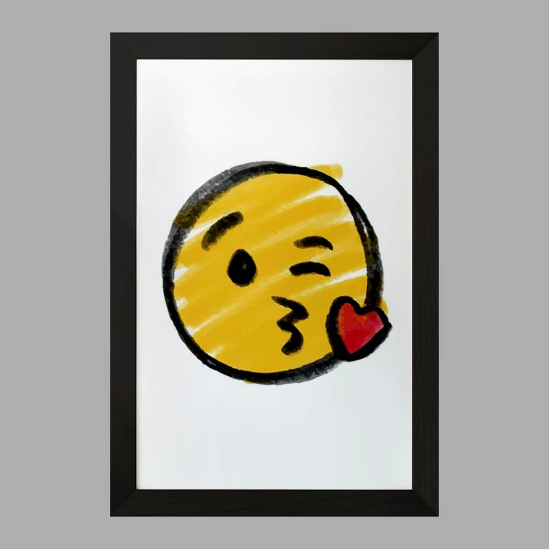 تابلو خندالو مدل ایموجی Emoji کد 3031