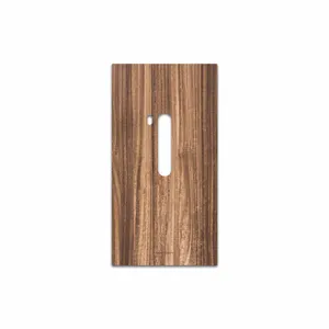 MAHOOT Light Walnut Wood Cover Sticker for Nokia Lumia 920