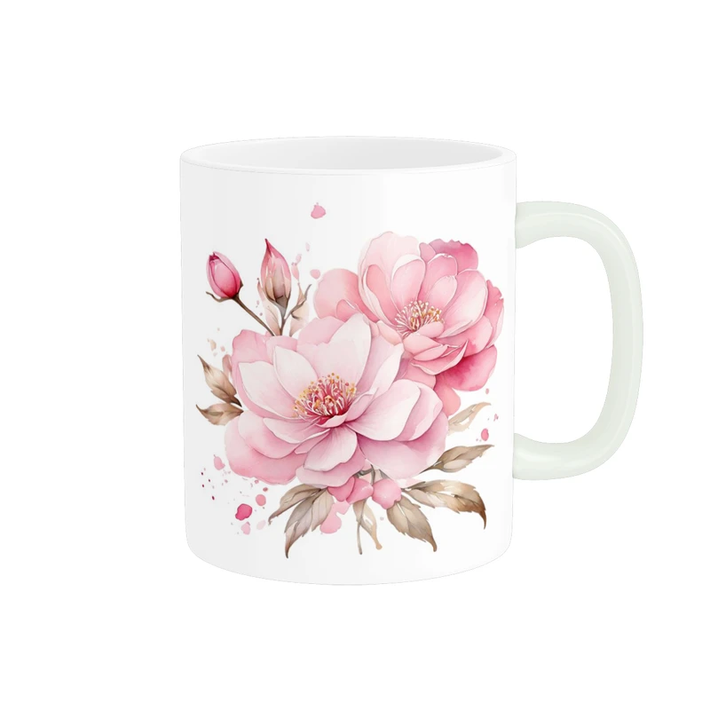 ماگ پاد آفرین طرح گل کد 2277