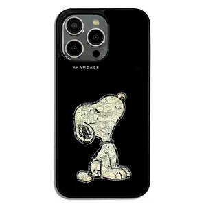 AKAM AMCWA15PROMAX-SNOOPY10 Cover For Apple iPhone 15 Pro Max