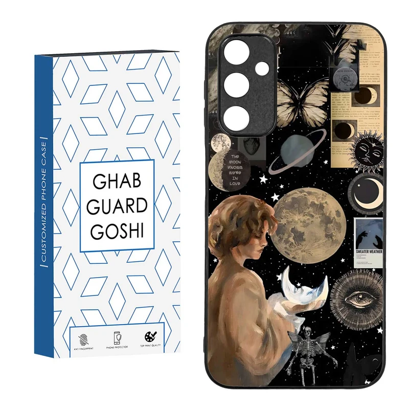 کاور قاب گارد گوشی طرح ماه کد TPU-059 مناسب برای گوشی موبایل سامسونگ  GALAXY A24  