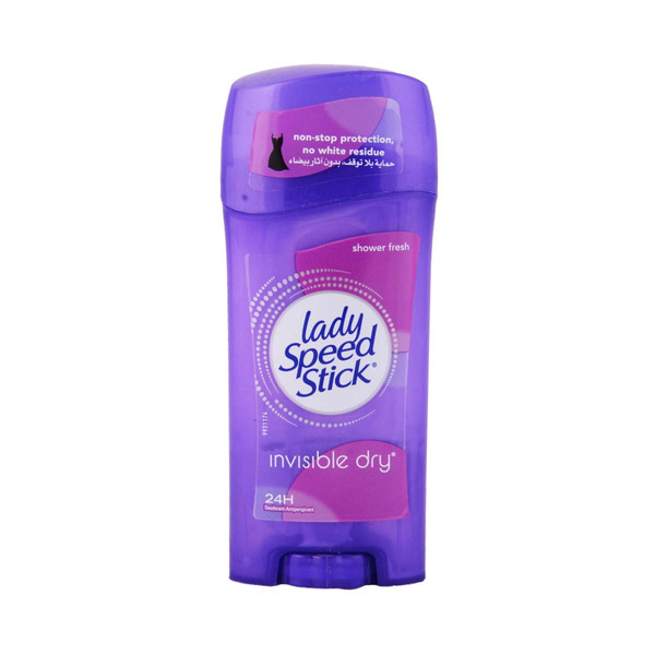استیک ضد تعریق زنانه لیدی اسپید مدل Shower Fresh Invisible Dry وزن 65 گرم