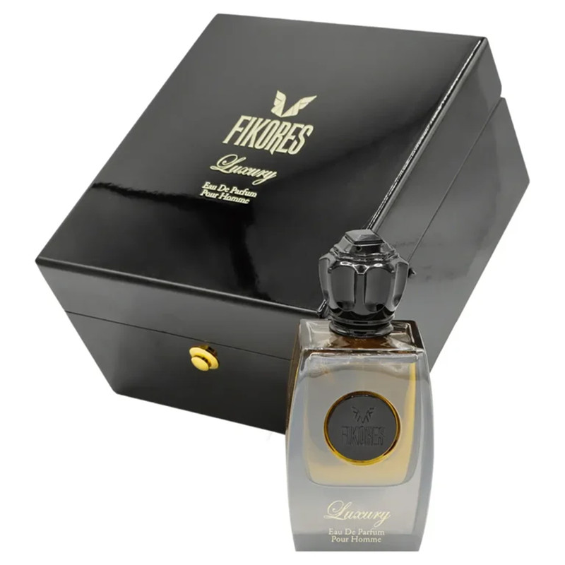 ادو پرفیوم مردانه فیکورس مدل Luxury Black حجم 80 میلی لیتر