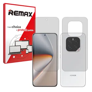Remax Transparent Screen Protector Full Screen Model Suitable for Honor GT Pro Mobile Phone along with the back protector