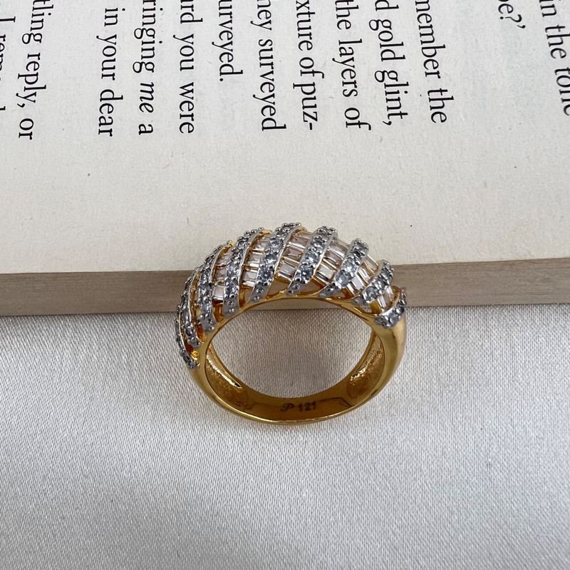 انگشتر زنانه مدل جواهری کد R4562