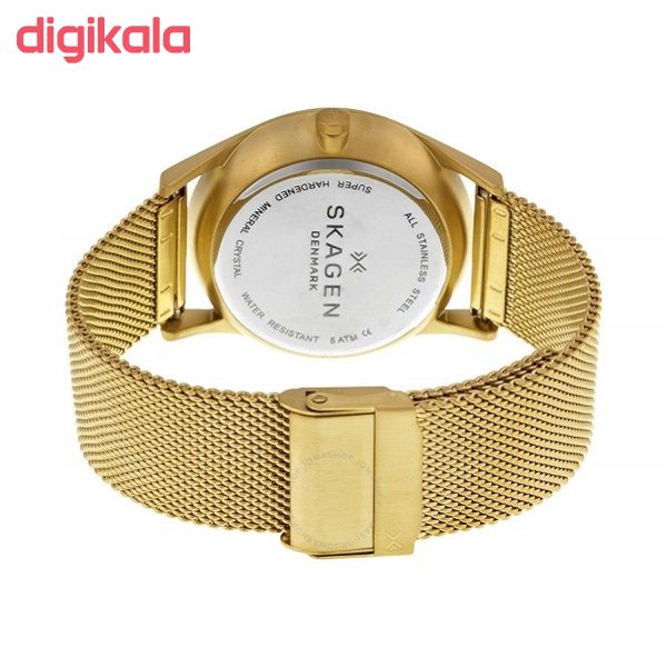 ساعت مچی عقربه‌ای مردانه اسکاژن دانمارک مدل SKW6173