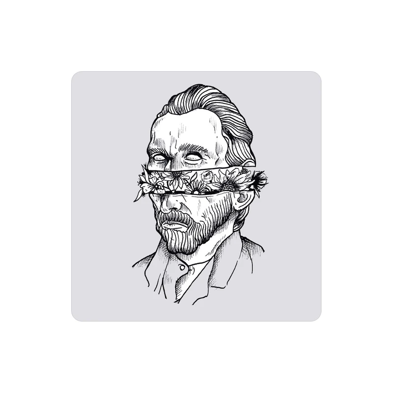 زیر لیوانی طرح مجسمه مدل MC1007