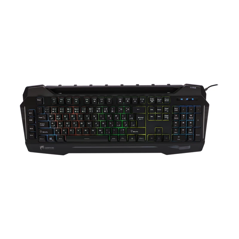 کیبورد گیمینگ گرین مدل GK702-RGB، Full-Size نورپردازی RGB