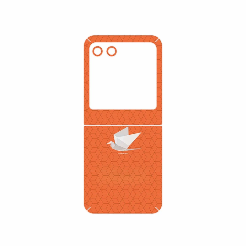برچسب پوششی ماهوت مدل Minimalist origami bird مناسب برای گوشی موبایل موتورولا Razr 40 Ultra