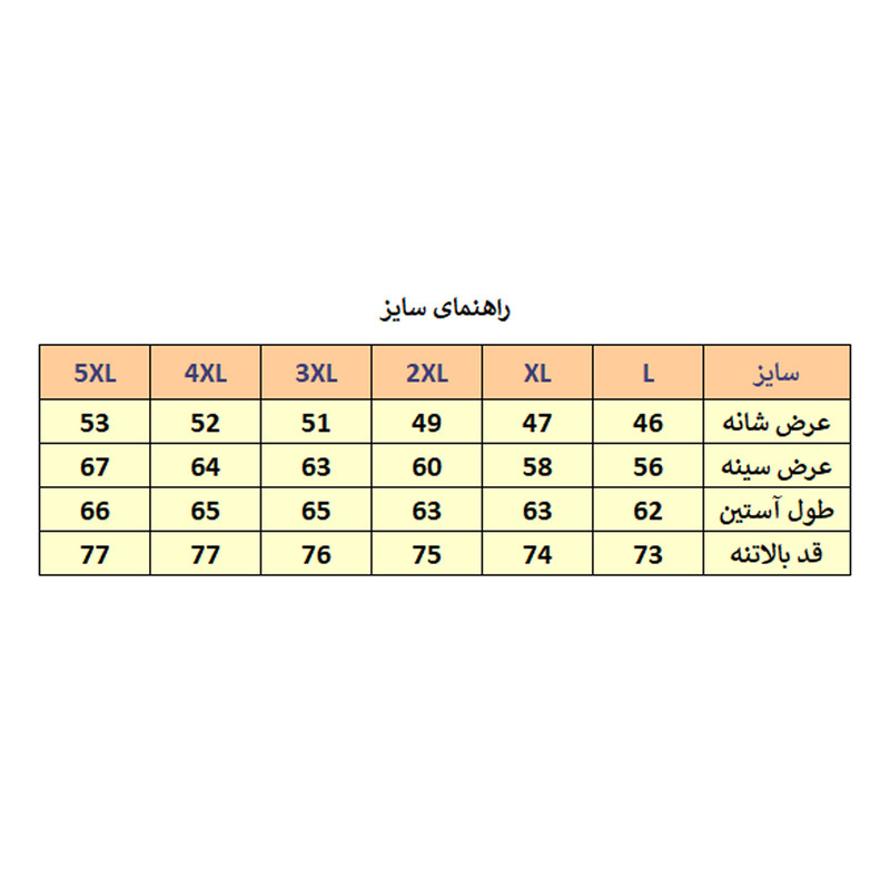 کاپشن مردانه مدل M3591