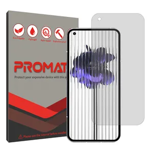 Promate Resistant model transparent screen protector suitable for Nothing Phone 1 mobile phone