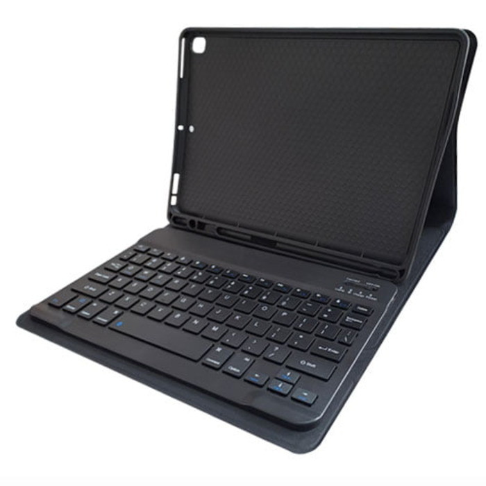 کیف کلاسوری مدل کیبورد دار مناسب برای تبلت اپل iPad 9th Gen 10.2-inch