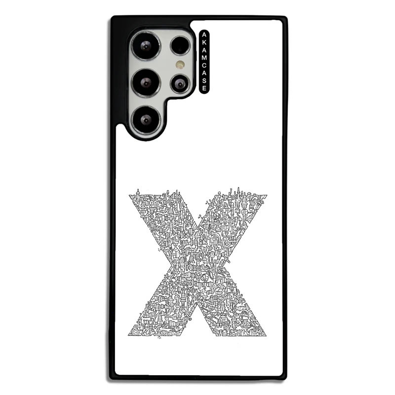 کاور آکام مدل AMC-WSGS22U-ALPHADOODLEBET-24 مناسب برای گوشی موبایل سامسونگ Galaxy S22 Ultra