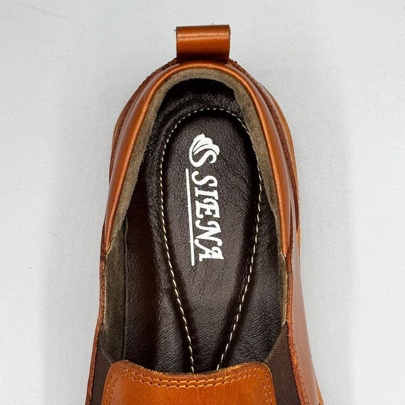 کفش طبی زنانه سی ینا مدل چرمی ساده کد 097