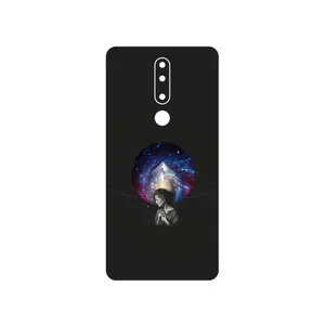 MAHOOT Collage of surreal Portrait of Women 3 Cover Sticker for Nokia 3.1 Plus