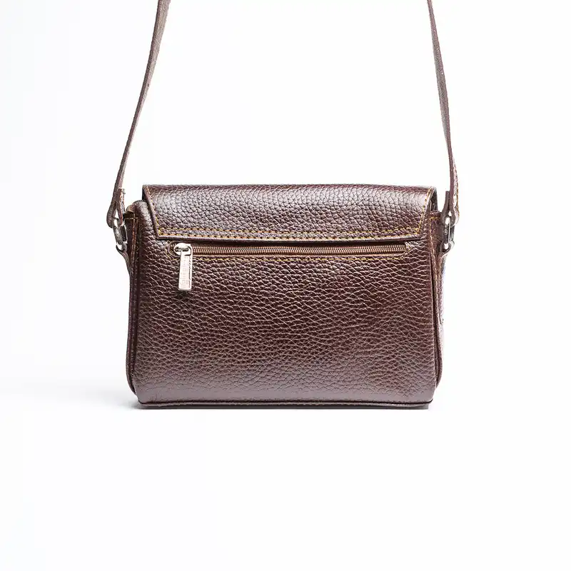 کیف رودوشی زنانه خانه چرم تبریز مدل تانو - چرم فلوتر