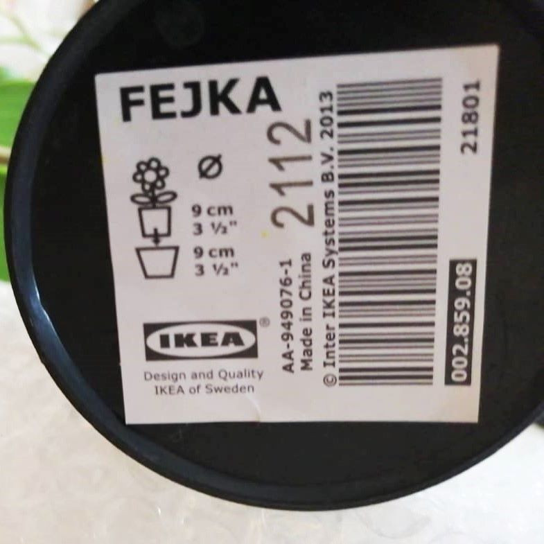 گلدان به همراه گل مصنوعی ایکیا مدل FEJKA کد 002.859.08 گلدان به همراه گل مصنوعی ایکیا مدل FEJKA کد 002.859.08