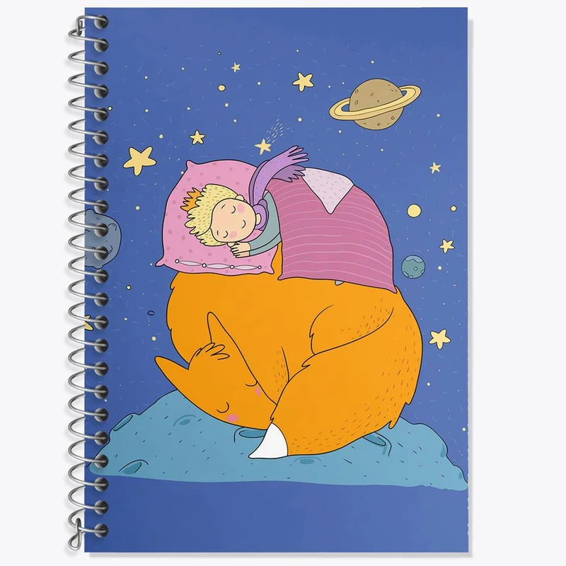 دفتر لغت 50 برگ خندالو مدل شازده کوچولو کد 25793