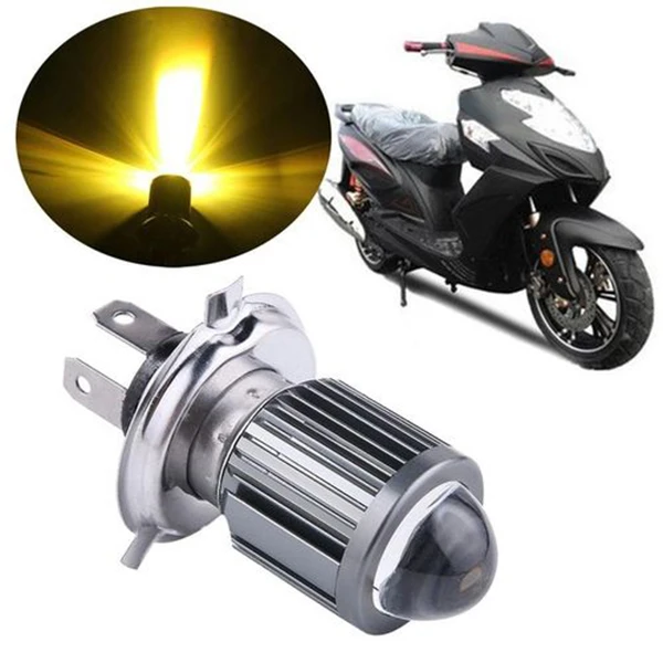 عکس شماره 3 : لامپ هدلایت موتور سیکلت مدل led-singl پایه h4
