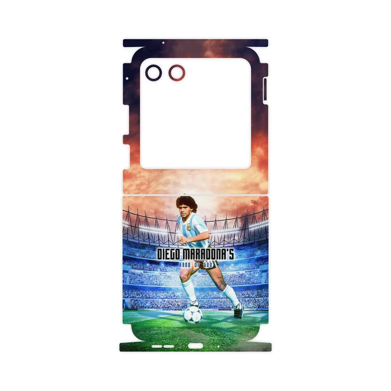برچسب پوششی ماهوت مدل Diego Maradona-FullSkin مناسب برای گوشی موبایل موتورولا Razr 40 Ultra