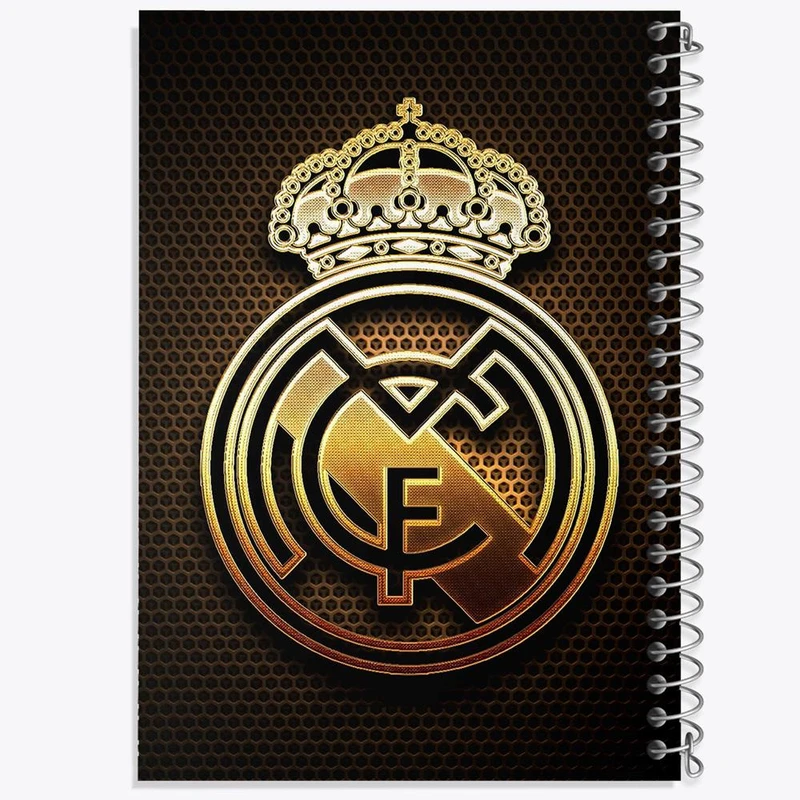 دفتر نقاشی 50 برگ خندالو مدل باشگاه رئال مادرید کد 26371