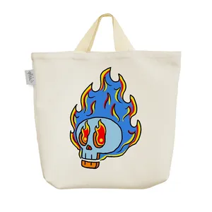 ساک خرید خندالو مدل اسکلت آتشین کد 5574