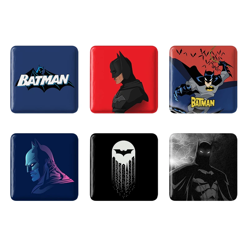 مگنت خندالو طرح بتمن Batman کد 1522B مجموعه 6 عددی