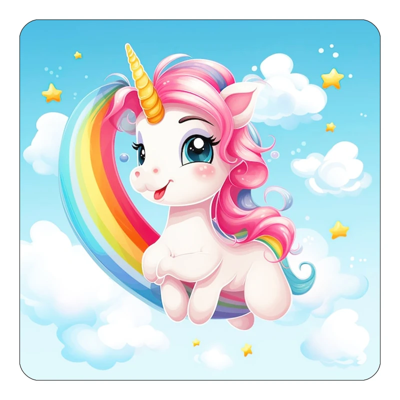 مگنت کاکتی طرح اسب تک شاخ و یونیکورن مدل mp31015