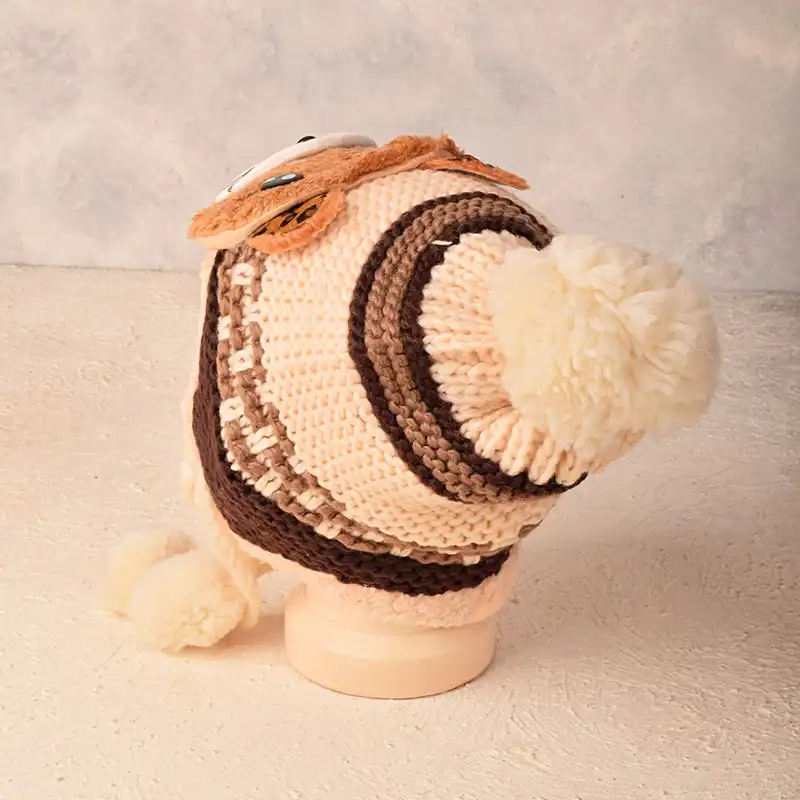 کلاه بافتنی بچگانه مدل S-002