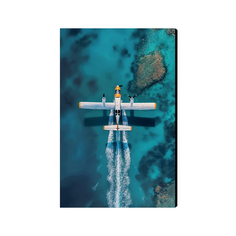 تابلو شاسی عرش مدل فانتزی هواپیما کد As4658