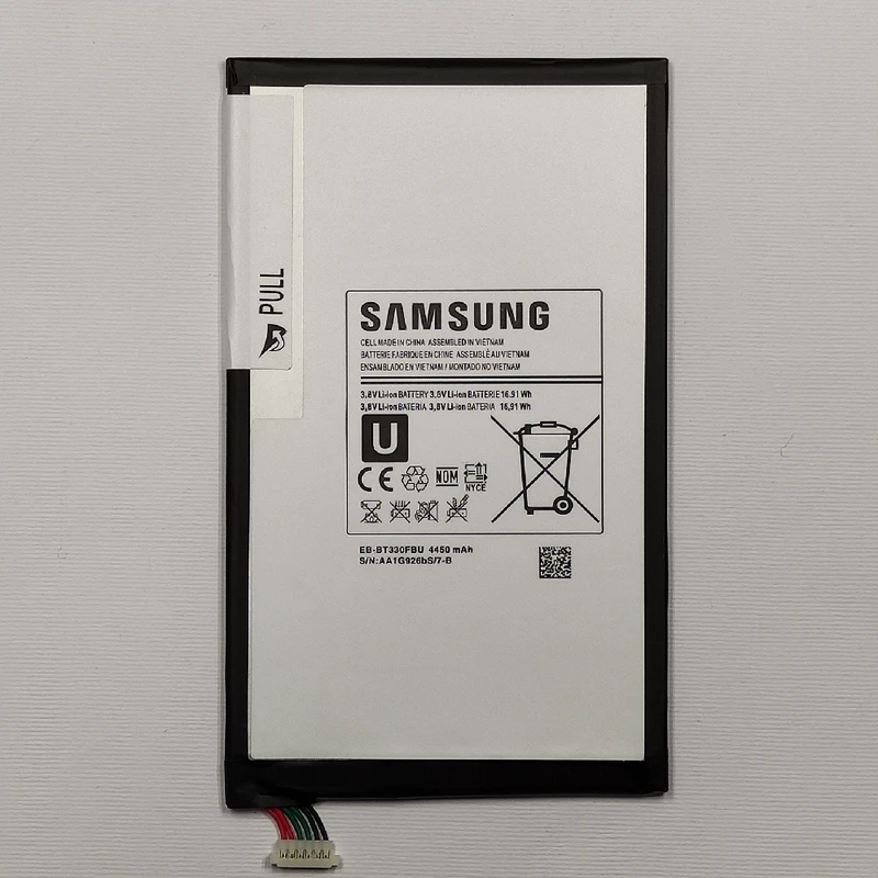 باتری تبلت مدل EB-BT330FBU  ظرفیت 4450  میلی آمپر ساعت مناسب برای تبلت سامسونگ Galaxy Tab 4 8.0 SM-T330