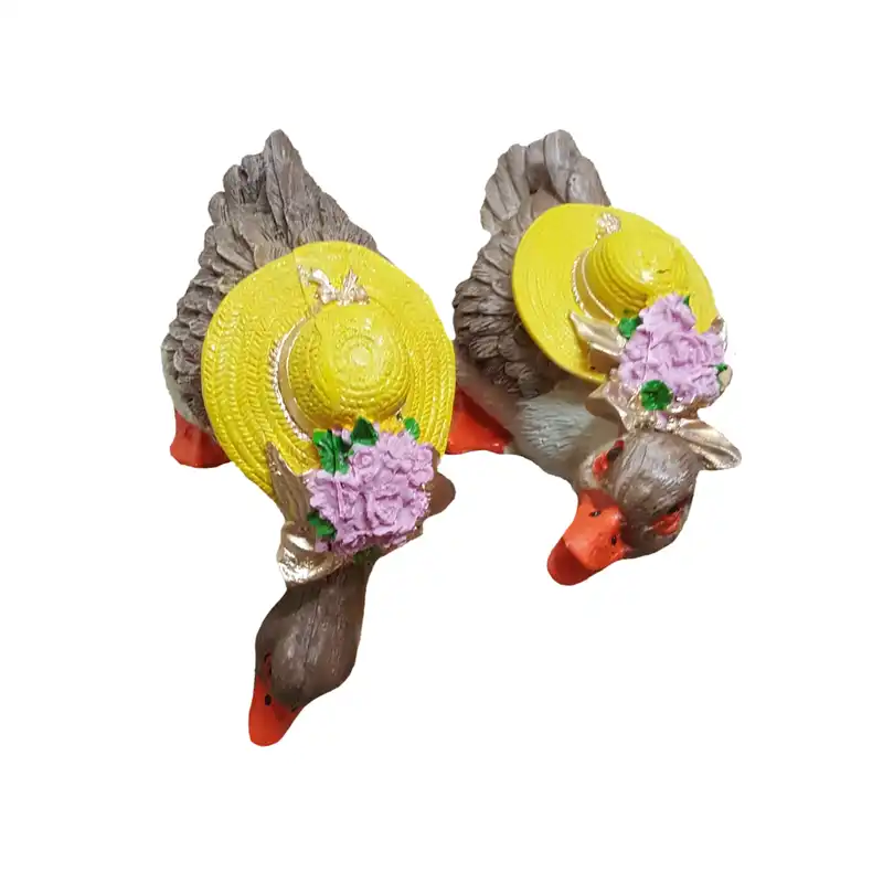 مجسمه طرح اردک فضول کد FS33 مجموعه 2 عددی