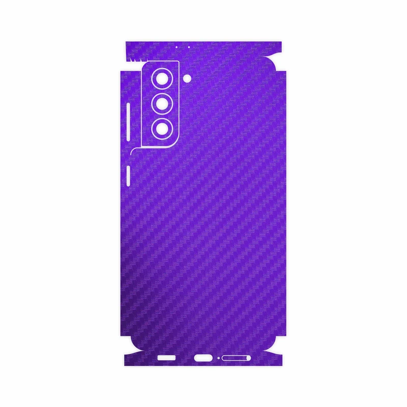 برچسب پوششی ماهوت مدل Purple-Fiber-FullSkin مناسب برای گوشی موبایل سامسونگ Galaxy S21 5G