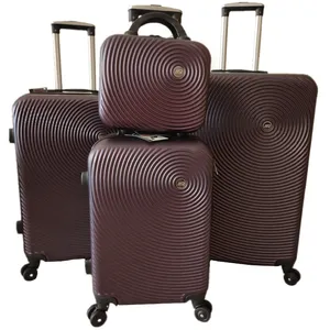 مجموعه چهار عددی چمدان مدل تراولی فایبر mr