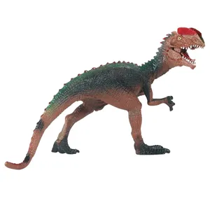 اکشن فیگور مدل دایناسور فک متحرک طرح Schleich Dilophosaurus کد 1007 