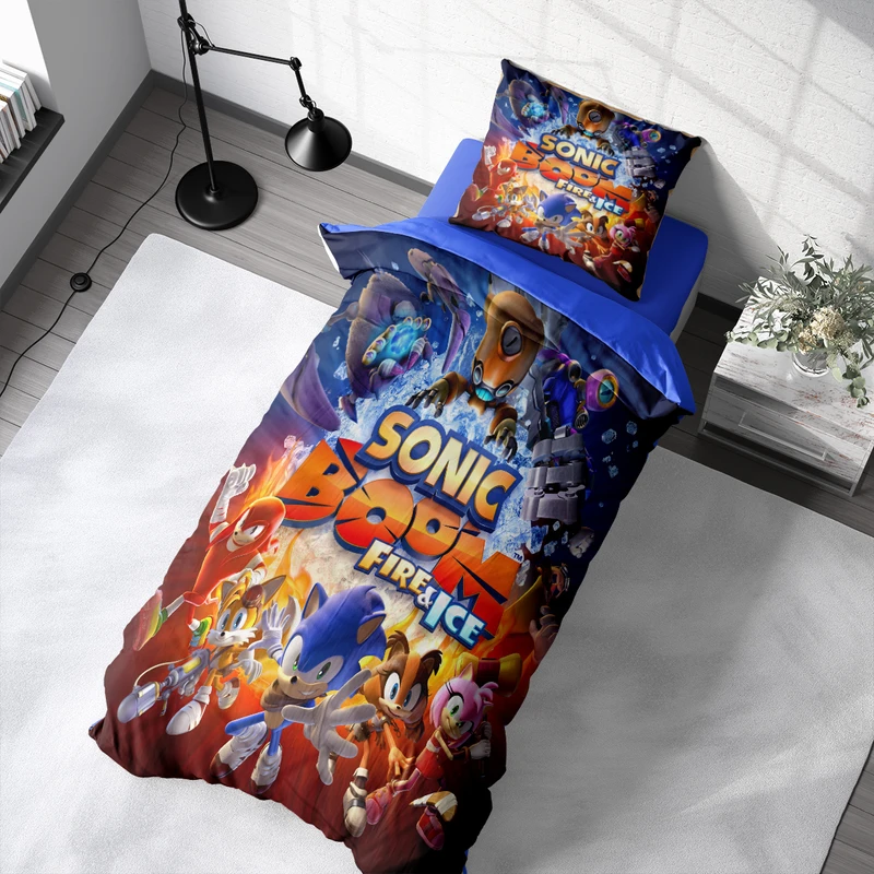 سرویس خواب 1 نفر 6 تکه مدل کارتونی 