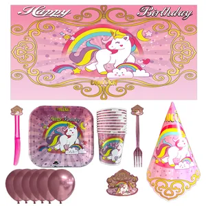 مجموعه 67 عددی تم تولد مستر تم مدل یونیکورن پلاس