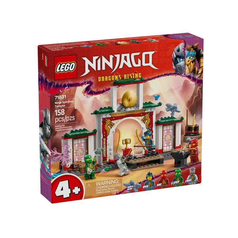 لگو 158 تکه سری NINJAGO مدل Ninja Spinjitzu Temple کد 71831