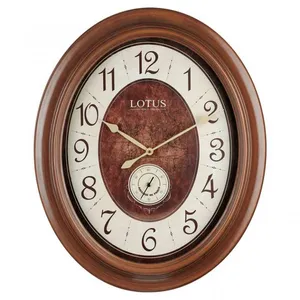 ساعت دیواری لوتوس مدل چوبی w-584